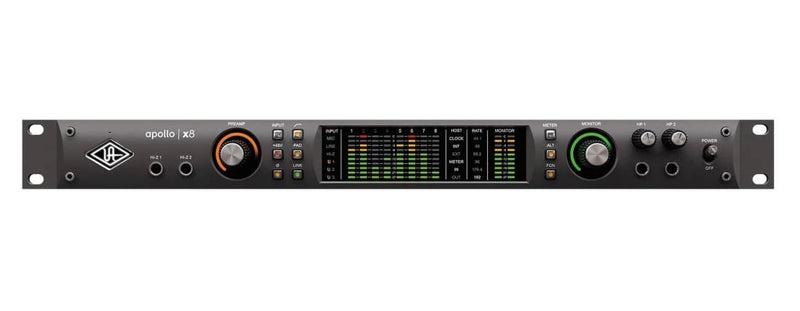 Universal Audio UA-APX8/HE Apollo x8 Heritage Edition - Rackmount 18x24 Thunderbolt 3 Audio Interface w/Realtime UAD Processing