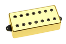 DiMarzio DP713 Titan 7-String Neck Humbucker Pickup (Gold Cover With Black Poles)