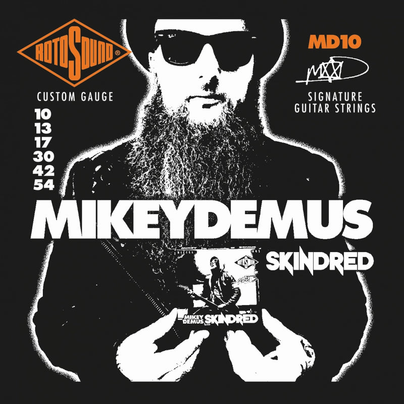 Rotosound MD10 Mikey Demus Electric Guitar Strings - 10-54