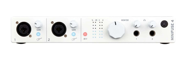 Arturia MINIFUSE4WH MiniFuse 4 Interface audio USB compacte (Blanc)