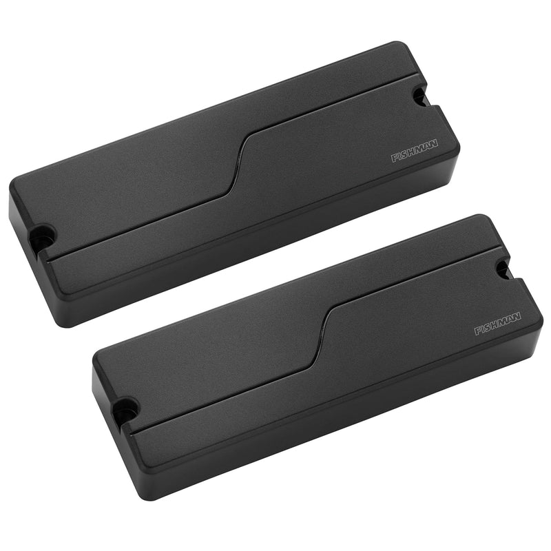 Fishman PRF-BS6-SB2 FLUENCE 6 cordes de barre de basse (noir) - Ensemble de 2