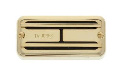 TV Jones SUPER'TRON Bridge Pickup Universal Mount with Clip System (Gold)