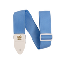 Ernie Ball 5348EB Polypro Guitar Strap (Soft Blue & White) - 2"