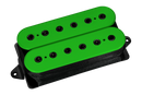 DiMarzio DP159F Evolution F-Spaced Bridge Pickup (Green With Black Poles)