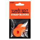 Ernie Ball 5620EB Strap Blocks (Red)
