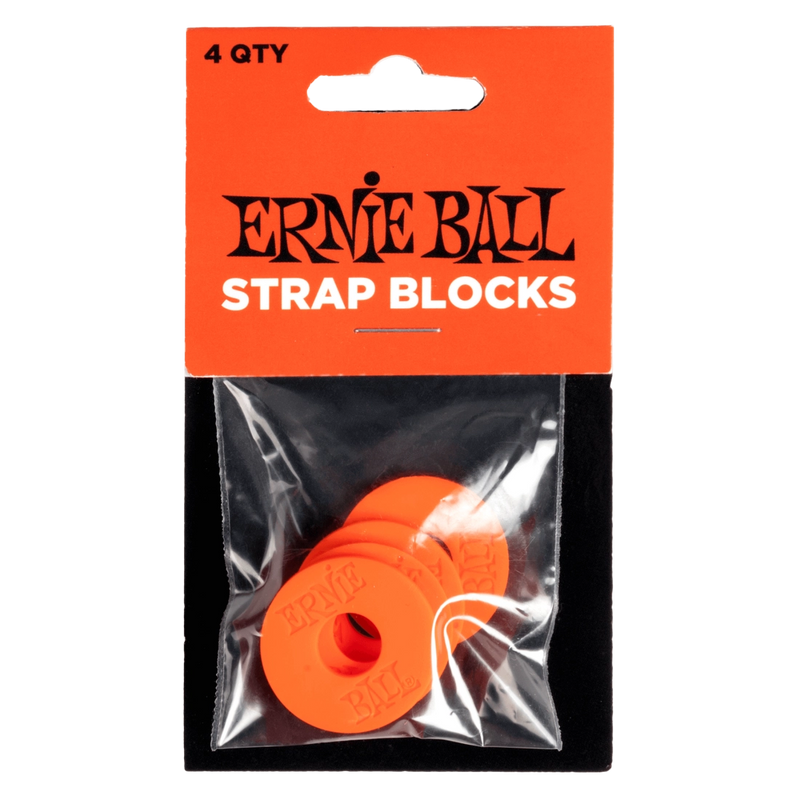 Ernie Ball 5620EB Strap Blocks (Red)