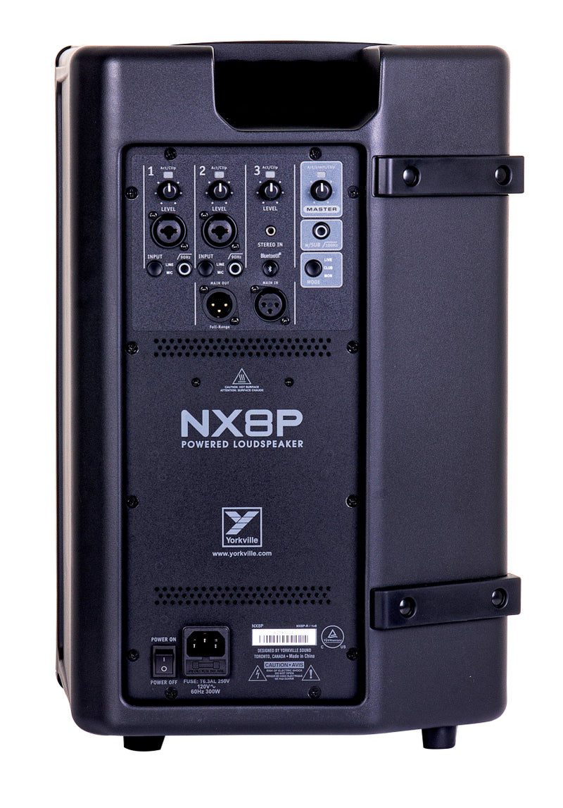 LoudSpeaker alimenté à Yorkv NX8P NX - 8 "