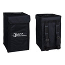 Luna LPC BLK Tattoo Cajon (Satin Black With Ash Front)
