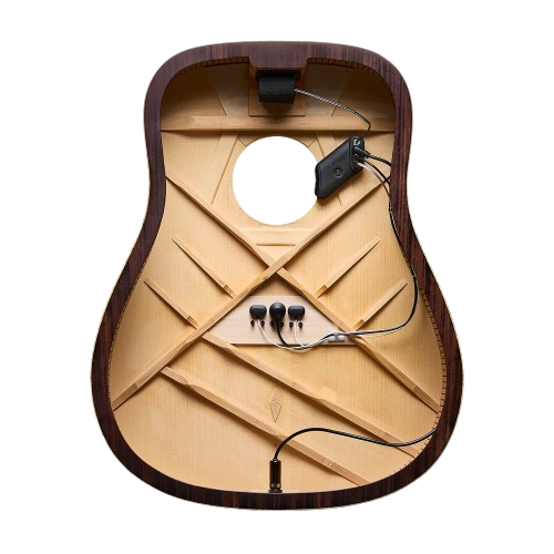 L.R. Baggs HIFI DUET High-Fidelity Pick Up With Microphone Mixing System