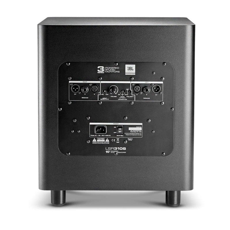 JBL Pro LSR310S 200W Powered Subwoofer - 10"