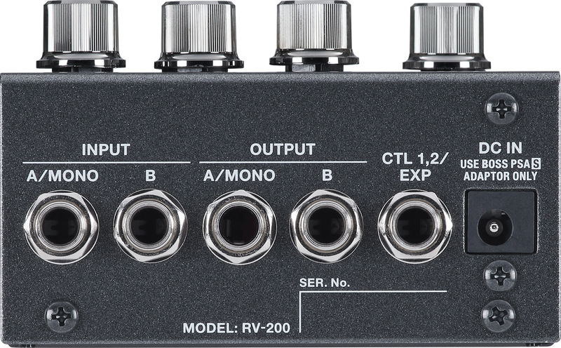 BOSS RV-200 Reverb Pedal