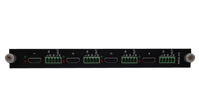 Carte d'entrée PureLink MAX-HI 4K/60 HDMI 2.0 pour axe multimédia