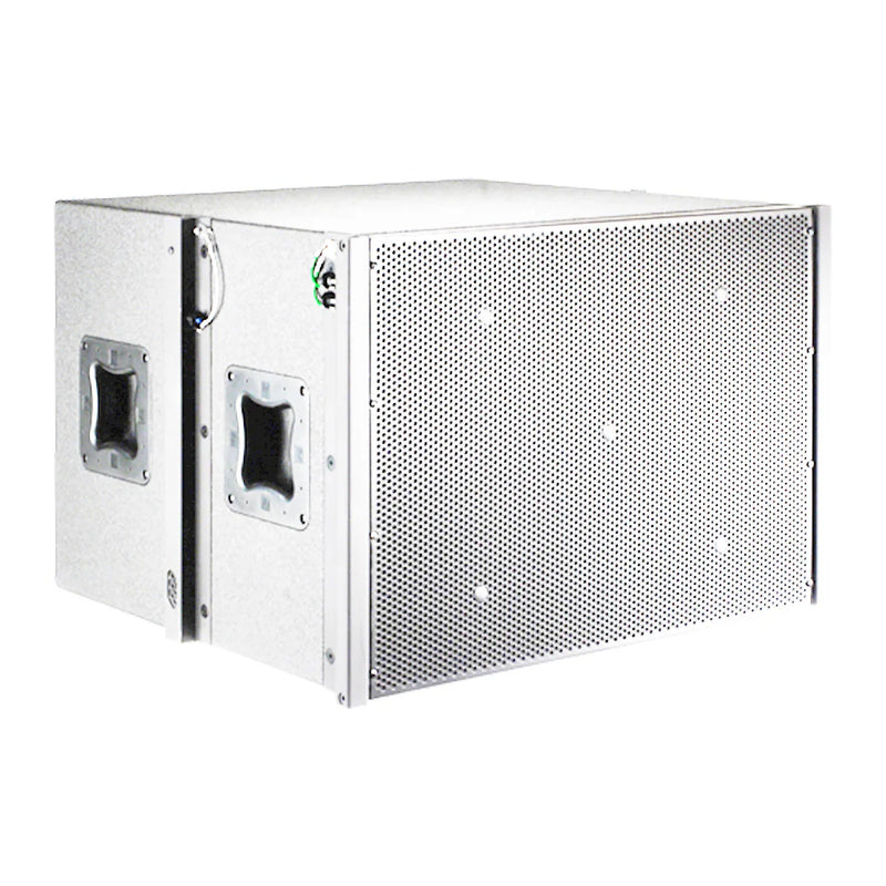 Electro-Voice XCS312-FGW Cardioid Bi Amp Weather Resistant Subwoofer (White)