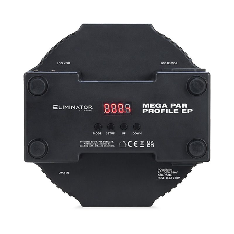 Eliminator MEGA PAR PROFILE EP Low Profile Par Fixture