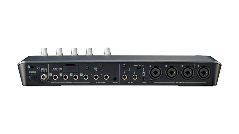 Tascam MIXCAST 4 Podcast Station w/ Recorder and USB