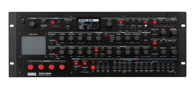 Korg MODWAVE MODULE Synthétiseur à table d'ondes