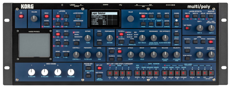 Korg MULTIPOLYM Analog Modeling Synthesizer