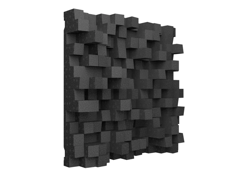 Vicoustic VICB06791 Multifuser DC3 Acoustic Panel (Pack Of 4, Black)