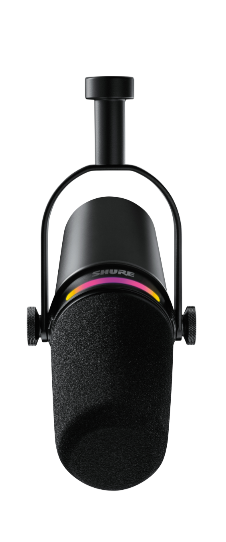 Shure MV7+ Hybrid Cardioid Dynamic Podcast Microphone (Black)