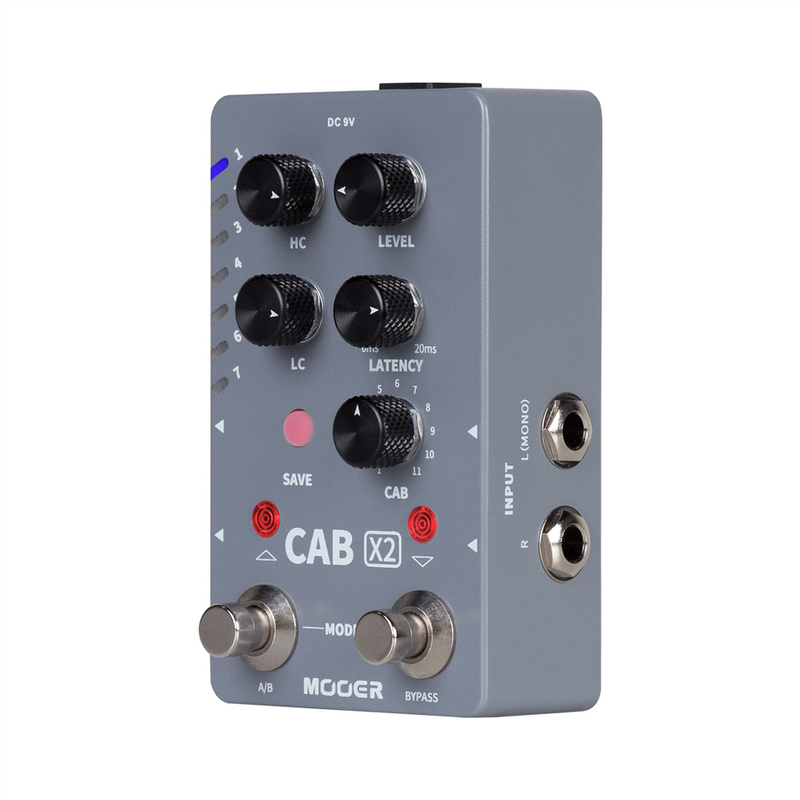 Mooer M724 Cab X2 Stereo Cabinet Simulation Pedal
