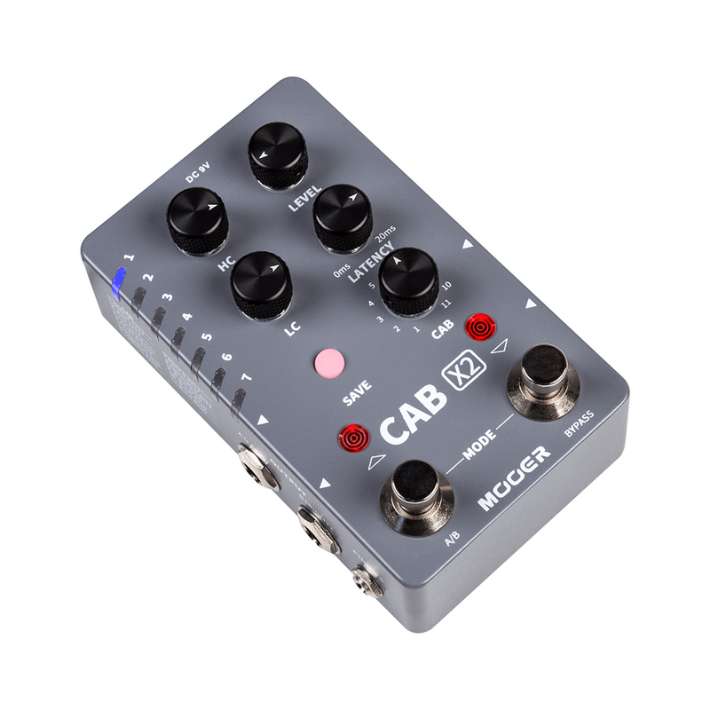 Mooer M724 Cab X2 Stereo Cabinet Simulation Pedal