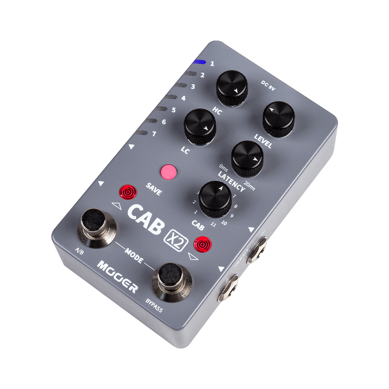Mooer M724 Cab X2 Stereo Cabinet Simulation Pedal