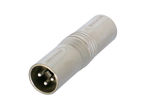 Adaptateur Neutrik NA3MM XLR mâle vers XLR mâle