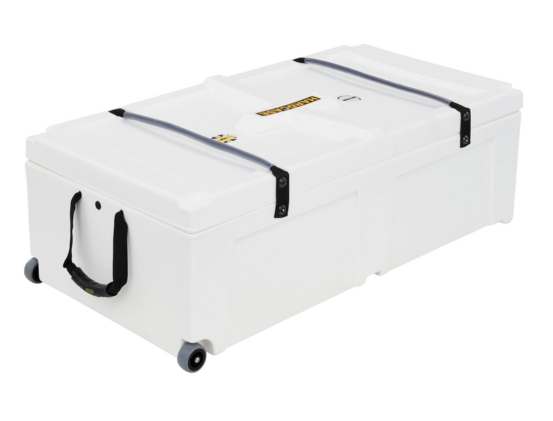 Hardcase HNP36WW 36" Hardware Case w/Wheels (White)