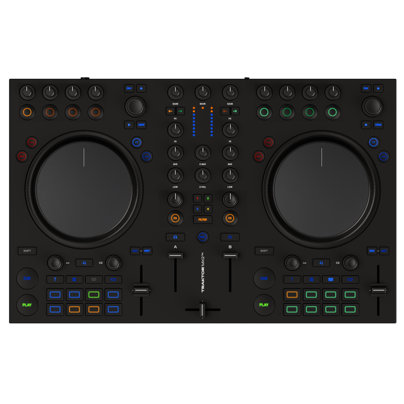 Native Instruments TRAKTOR MX2 2-Channel DJ Controller With A Built-In Audio Interface