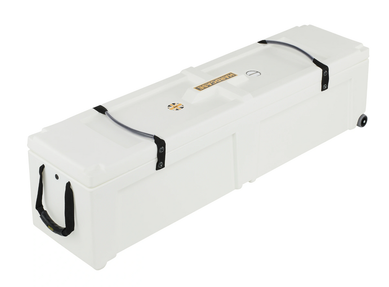 Hardcase HNP40WW 40" Hardware Case w/Wheels (White)