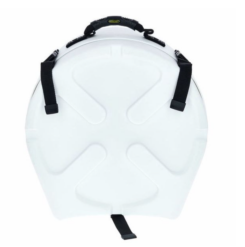 Hardcase HNL14S Fully Lined Snare Drum Case (White) - 14"