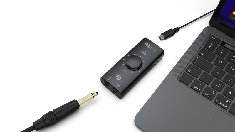 IK Multimedia IRIG USB Ultra Portable USB-C Guitar Recording Interface