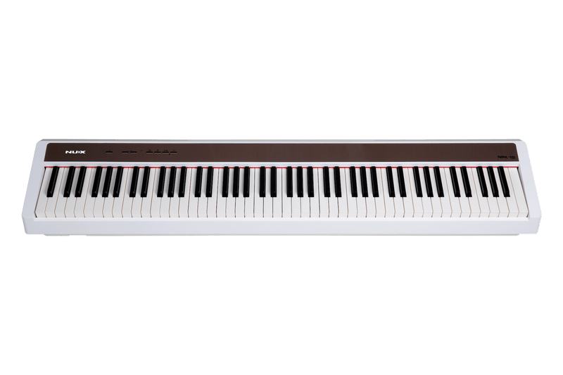 NUX NPK-10 Smart Digital Piano Keyboard (White) - 88 Keys
