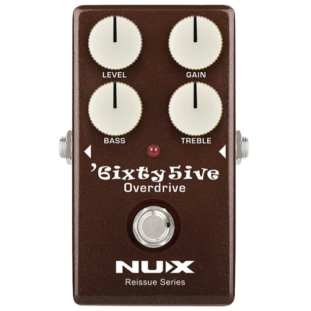 NUX 6IXTY5IVE-OVERDRIVE Pédale d'overdrive pour guitare
