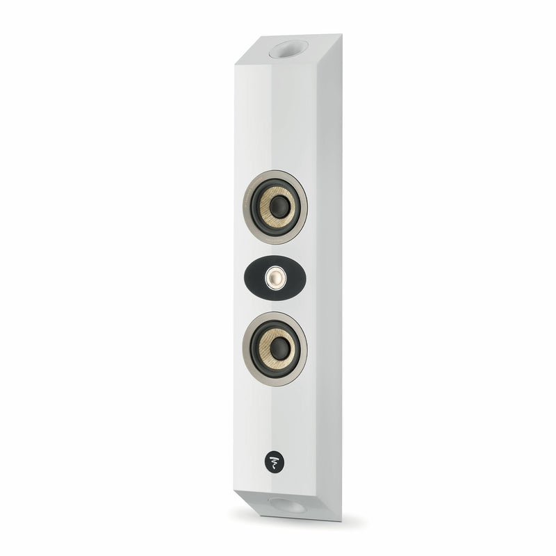 Focal FOACOW03010W300 ON WALL 301 Surround Sound Speaker (White High Gloss)