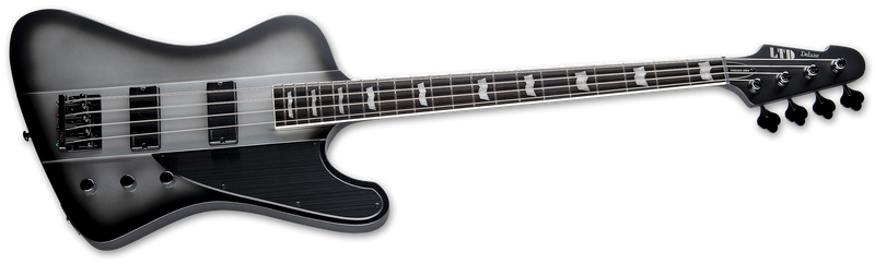 ESP LTD Phoenix-1004 Guitare basse électrique (Silver Sunburst Satin)