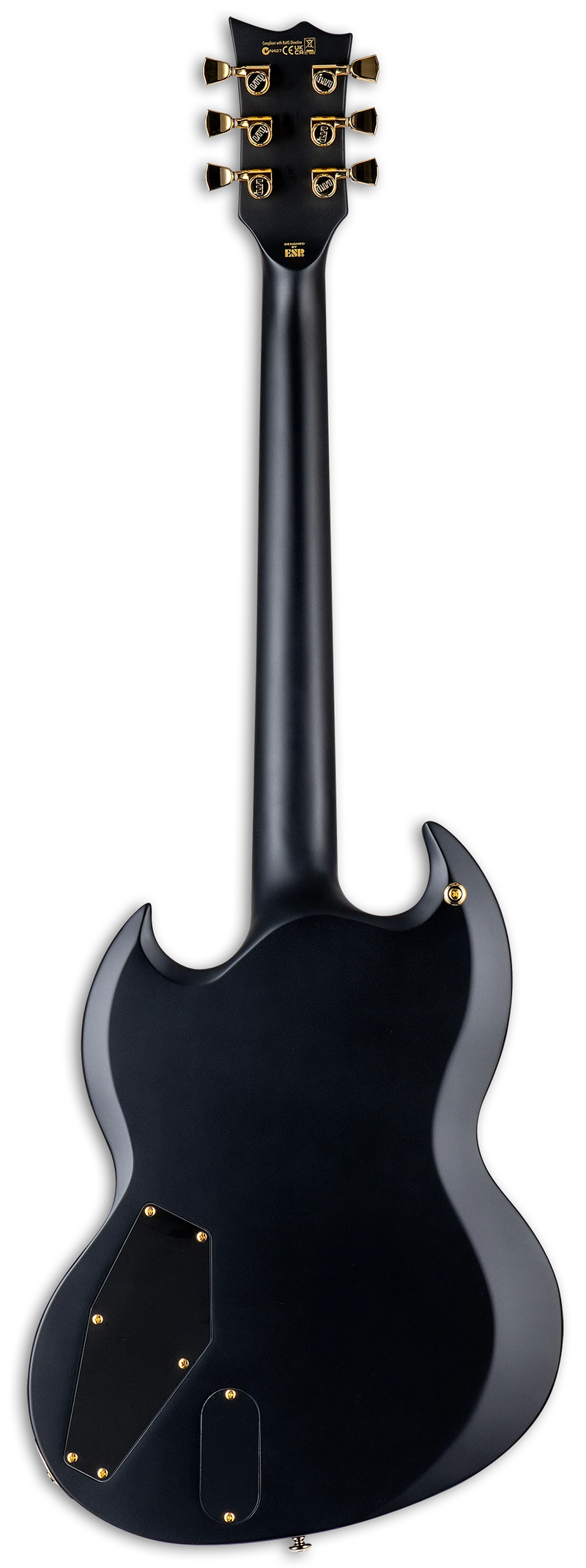 ESP VIPER-1000 Electric Guitar (Vintage Black) (DEMO)