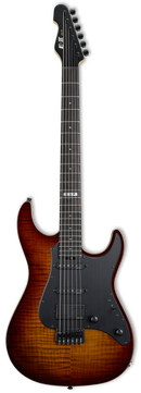 Guitare électrique ESP E-II SN-3 HT (Tiger Eye Sunburst)