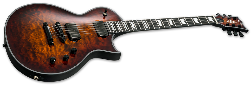 Guitare électrique ESP E-II ECLIPSE (Tiger Eye Sunburst)