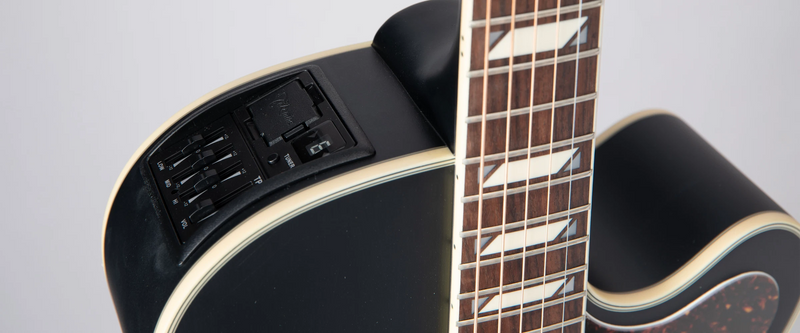 Takamine GN73CE-SB Acoustic-Electric Guitar (Satin Black)