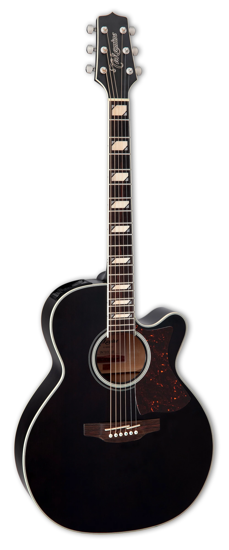Takamine GN73CE-SB Acoustic-Electric Guitar (Satin Black)