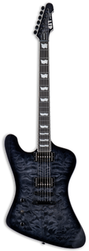 ESP LTD PHEONIX-1000 QM Guitare électrique pour gaucher (See-thru Black Sunburst)