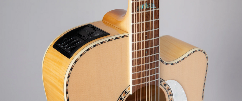 Takamine GD74CE-12U-NAT Unison 12-String Acoustic-Electric Guitar (Natural)