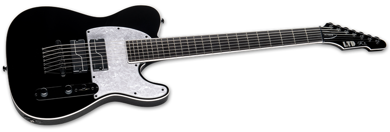 SP LTD SCT-607B Stephen Carpenter Signature Guitare électrique baryton 7 cordes (Noir)