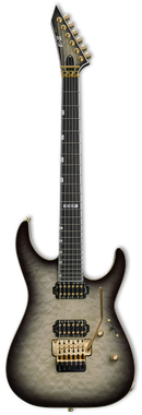 Guitare électrique ESP E-II M-II QM (Black Natural Burst)