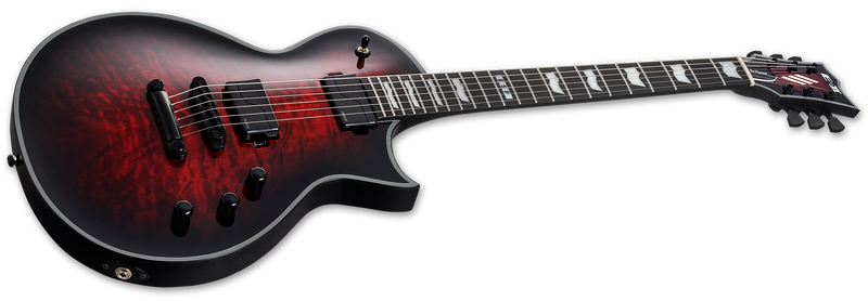 Guitare électrique ESP E-II ECLIPSE (See-thru Black Cherry Sunburst)