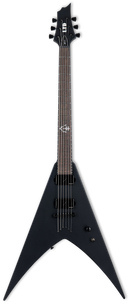 Guitare électrique ESP LTD NERGAL HEX-6 Series (noir satiné)