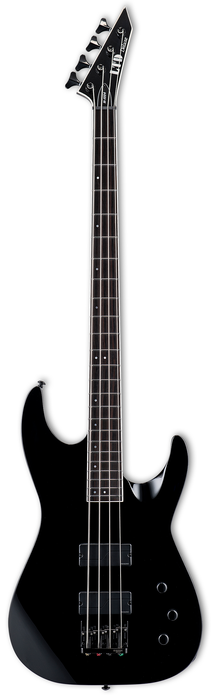 ESP LTD M-1004 Electric Bass Guitar (Black)