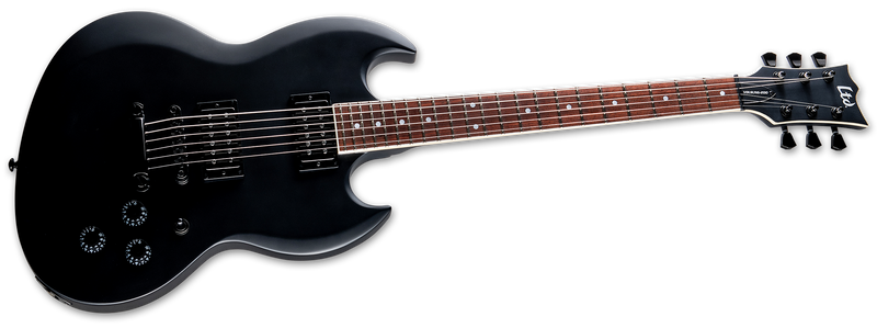 Guitare électrique série ESP LTD VOLSUNG-200 (noir satiné)