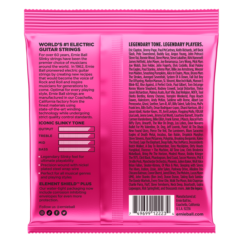 Ernie Ball 2223EB Nickl Super Slinky Super Slinky Nickel Wound Set (9-42)
